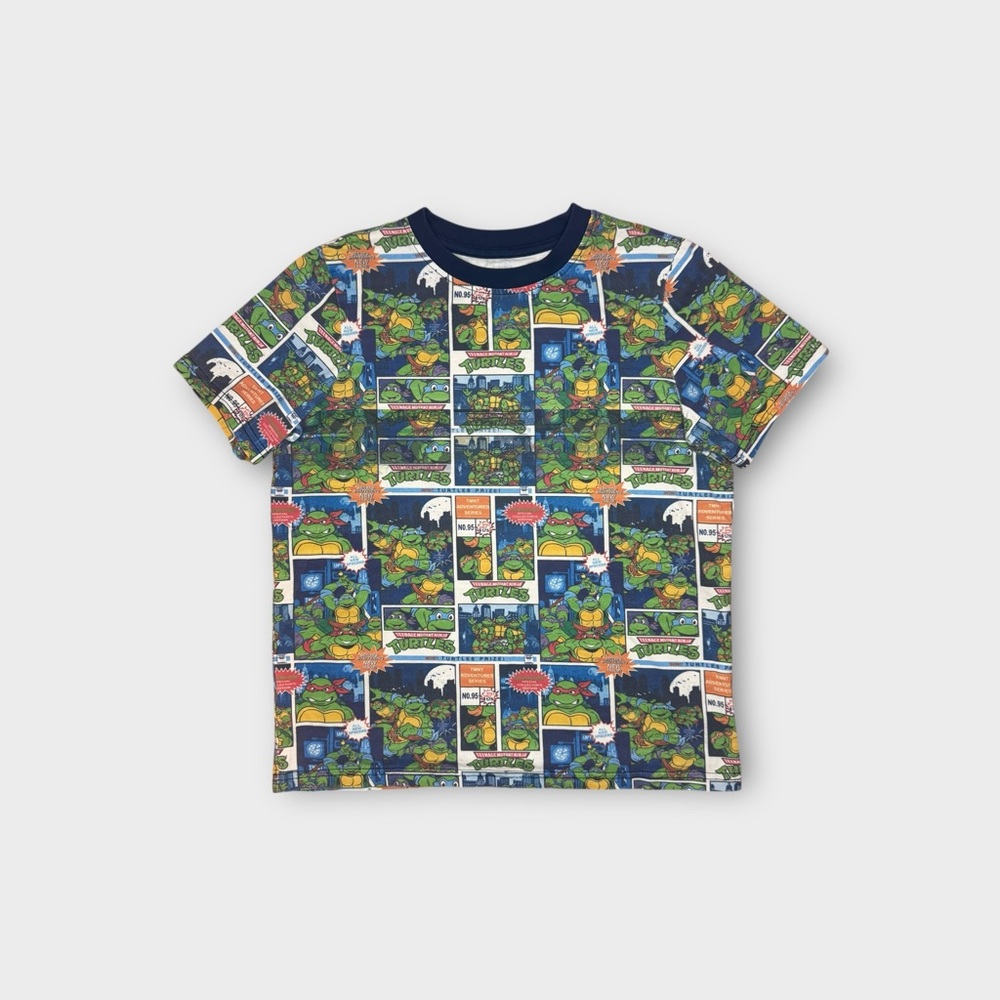 Andy & Evan x Teenage Mutant Ninja Turtles Comic Book Allover Shirt